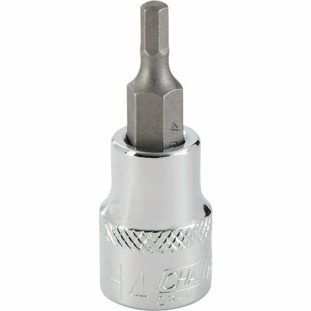 CHANNELLOCK 3/8 In. Drive 4 mm 6-Point Metric Hex Bit Socket 372250